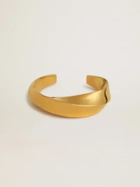 Bracciale rigido dorato