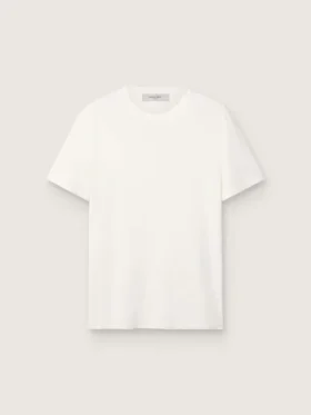 Camicia bianca da uomo con trattamento invecchiato