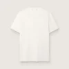Camicia bianca da uomo con trattamento invecchiato