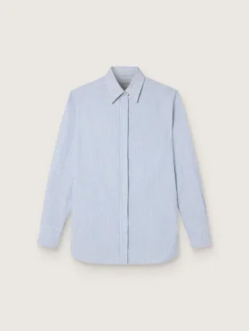 Camicia da donna a righe sottili
