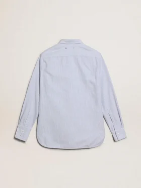 Camicia da donna a righe sottili
