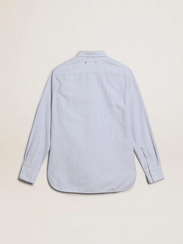 Camicia da donna a righe sottili
