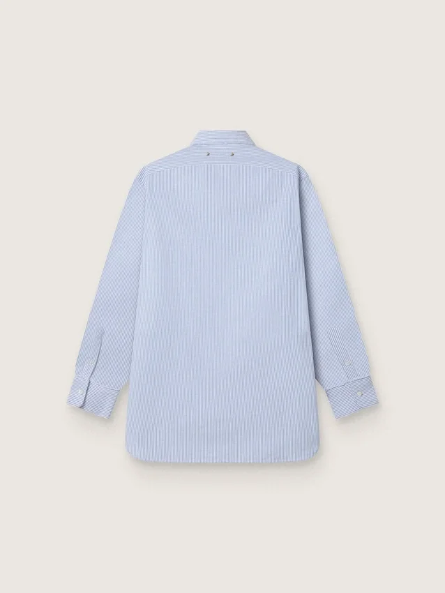Camicia da uomo a righe sottili
