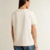 Camicie bianche da donna con stampa floreale