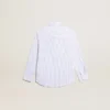 Camicie da bambino a righe azzurre