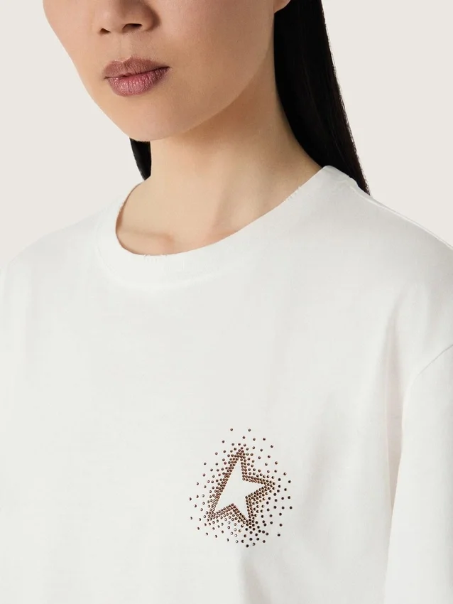 Camicie da donna con stampa sul retro