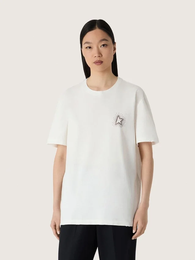 Camicie da donna con stampa sul retro