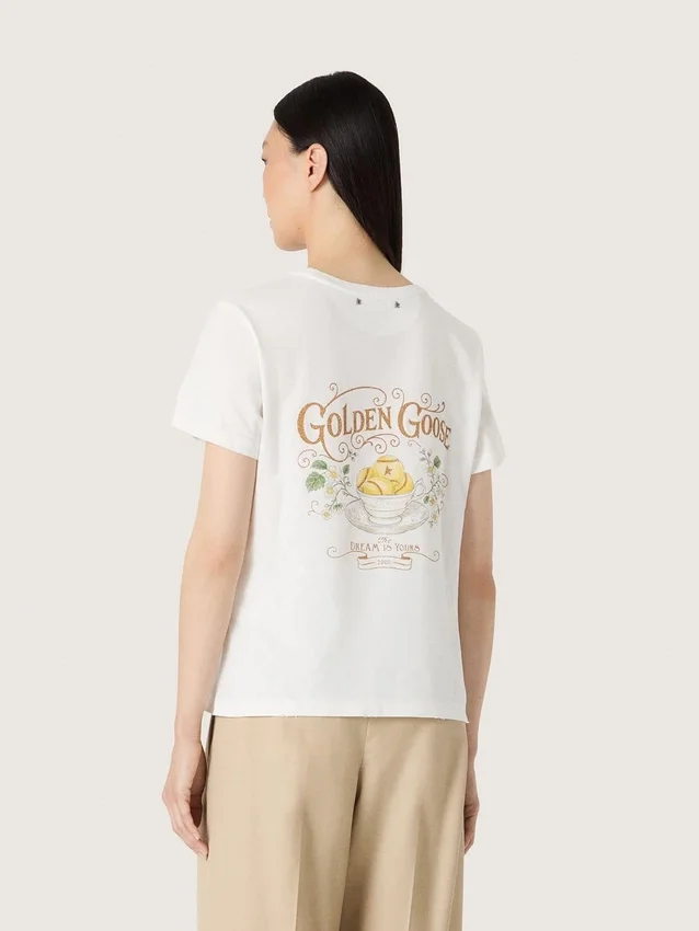 Camicie da donna con stampa sul retro