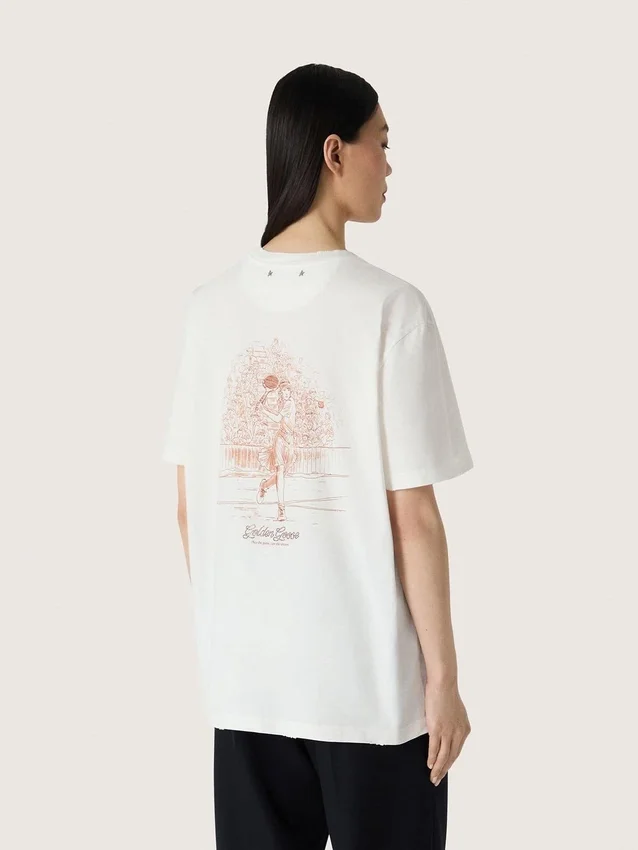 Camicie da donna con stampa sul retro