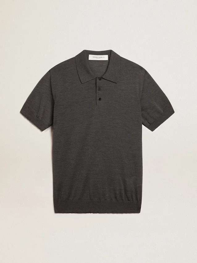 Camicie da donna in lana merino antracite