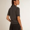 Camicie da donna in lana merino antracite