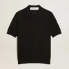 Camicie da donna in lana merino nera