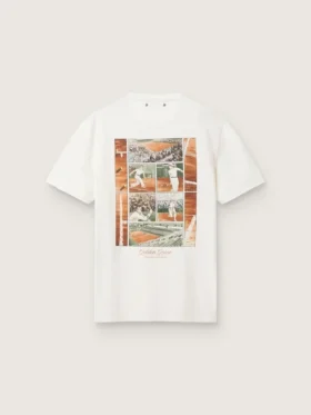 Camicie da uomo con stampa sul retro