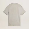 Camicie da uomo grigie effetto vintage con stampa sul davanti