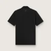 Camicie sportive da uomo nere con zip