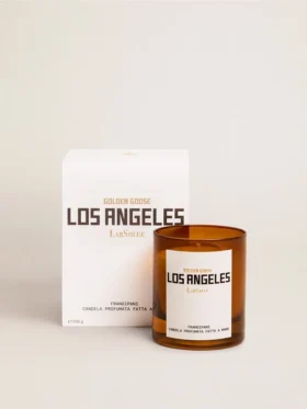 Candela profumata all’essenza di Los Angeles Frangipane 200 g.