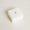 Ciondolo a forma di lettera Y in ottone color oro con cristalli