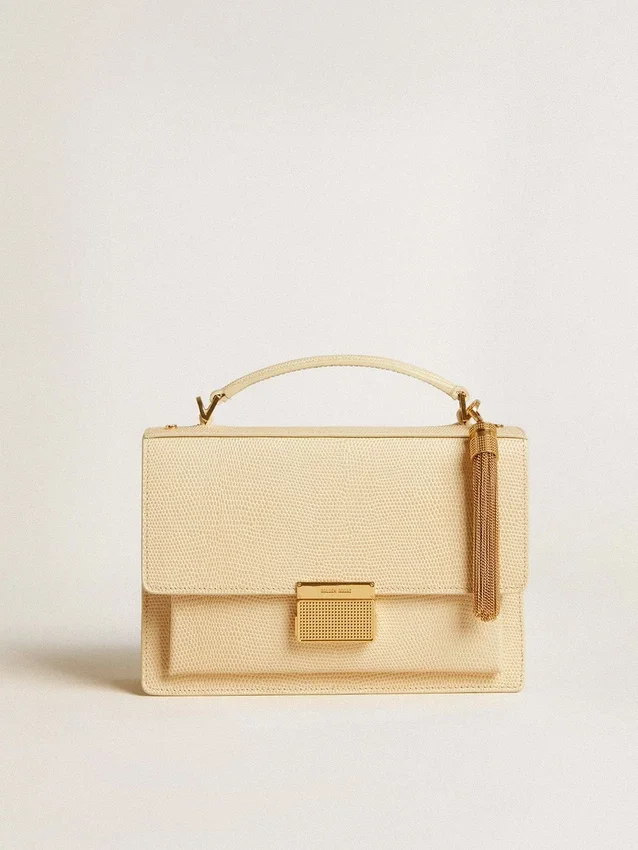 Ciondolo a forma di nappa in ottone color oro antico