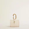 Custodia per AirPods in bianco consumato
