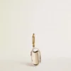 Custodia per AirPods in bianco consumato