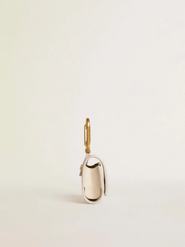 Custodia per AirPods in bianco consumato