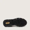 Dad-Star da donna in pelle scamosciata e mesh con stella in pelle bianca e linguetta sul tallone in pelle beige