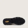 Dad-Star da uomo in pelle scamosciata e rete con stella in pelle bianca e linguetta sul tallone in pelle beige