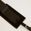 Etichetta per bagaglio nera