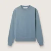 Felpa azzurro chiaro con logo rovesciato sul retro - Capsule in jersey