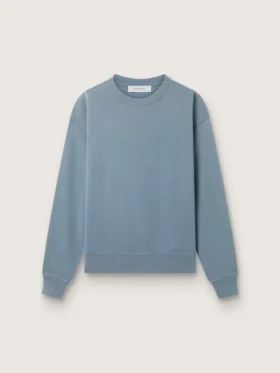 Felpa azzurro chiaro con logo rovesciato sul retro - Capsule in jersey