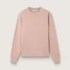 Felpa rosa cipria con logo rovesciato sul retro - Jersey Capsule