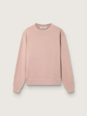 Felpa rosa cipria con logo rovesciato sul retro - Jersey Capsule