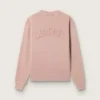 Felpa rosa cipria con logo rovesciato sul retro - Jersey Capsule