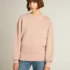 Felpa rosa cipria con logo rovesciato sul retro - Jersey Capsule