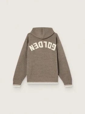 Felpa unisex con cappuccio in grigio tortora