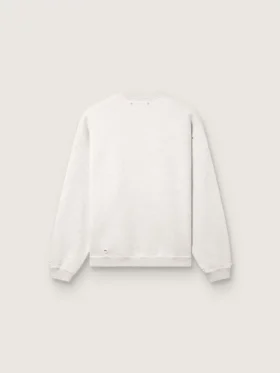 Felpa unisex Star in cotone grigio melange con ricamo “Star”