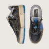 Forty2 da donna in gommapiuma nera e pelle con stella in TPU e linguetta sul tallone in pelle nera