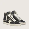 Francy Penstar in glitter con stella color avorio e linguetta sul tallone nera