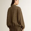 Giacca bomber da donna in lana