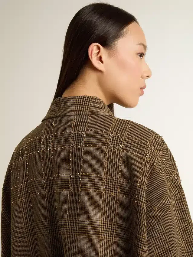Giacca bomber da donna in lana