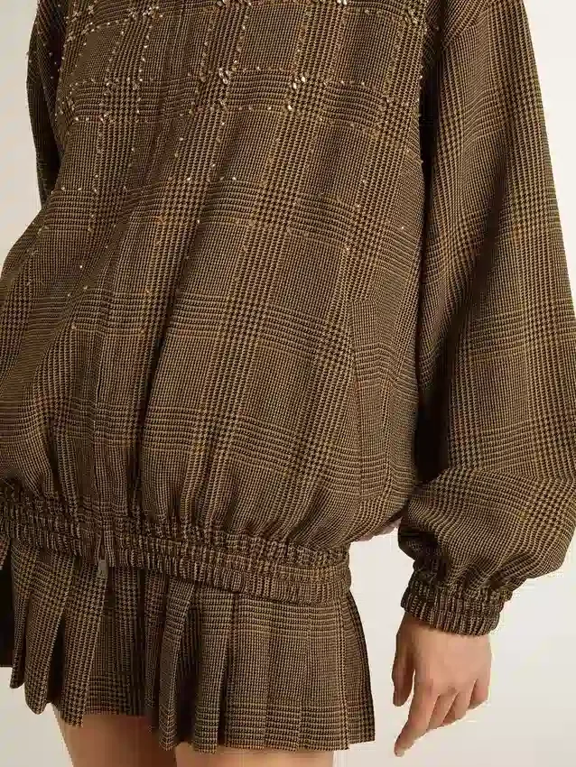 Giacca bomber da donna in lana
