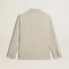 Giacca Coach da uomo in misto lana color kaki