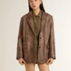 Giacca bomber da donna in lana