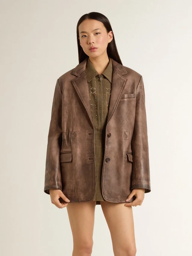 Giacca bomber da donna in lana