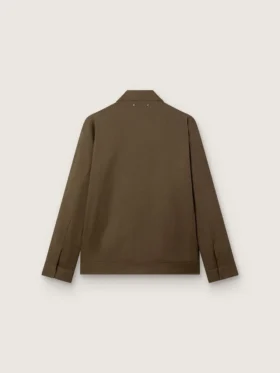 Giacca da uomo in gabardina di lana con ricami