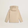 Giacca trench da bambino con gilet interno rimovibile