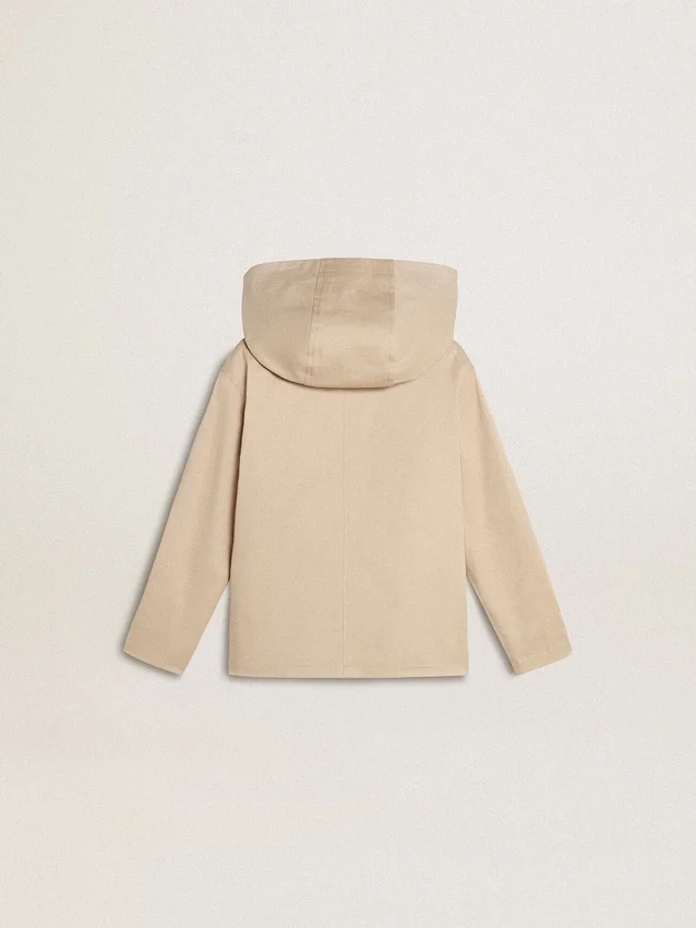Giacca trench da bambino con gilet interno rimovibile