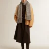 Gonna svasata in nylon tecnico nero