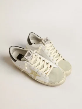 Hi Star con stella in cristallo Swarovski e linguetta sul tallone nera