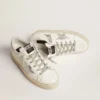 Hi Star da donna con stella e tacco argento metallizzato